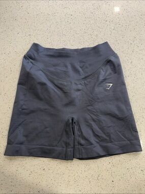 Gymshark Women’s High-Waist Seamless Bike Shorts — Navy
